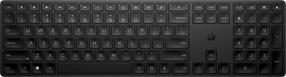 Bezvadu datora tastatūra HP 450, Angļu (US), melna krās.