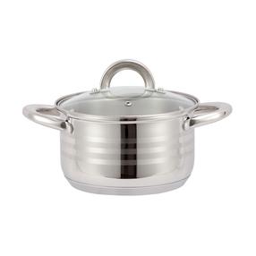 Katls Domoletti Stripes CW-B037-20124, Ø18 cm, 2.5 l, nerūsējošā tērauda krās.