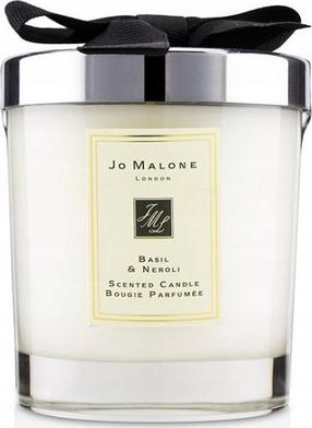 Žvakė, aromatinė Jo Malone Basil & Neroli, 200 g, balta sp.