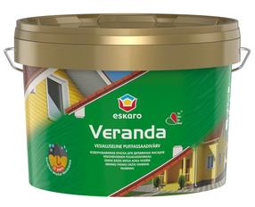 Värv Eskaro, veepõhine, poolmatt, 9 l