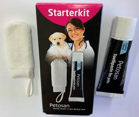  Hambapasta loomadele Petosan Starterkit PE1297, 20 ml, 2 tk