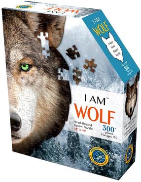 Pusle I Am Wolf, 49 cm x 36 cm, 300 tk, mitmevärviline