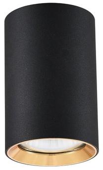 Šviestuvas lubų Light Prestige Manacor, GU10, 1 x 50 W, skaidri sp. / aukso sp., 6 x 6 x 9 cm