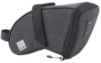Dviračio krepšys Sahoo Bicycle Bag 131470S-SA, 300d poliesteris, juoda sp./pilka sp.