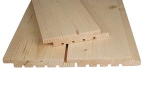 Dailylentė lauko UYS/S, 300 cm x 14.5 cm x 2.1 cm, AB klasė, 5 vnt.