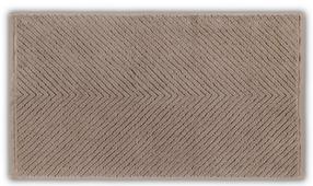  Банное полотенце Foutastic Chevron, коричневый цв., 71 см x 40 см