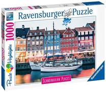 Dėlionė Ravensburger Scandinavian city, 1000 vnt.