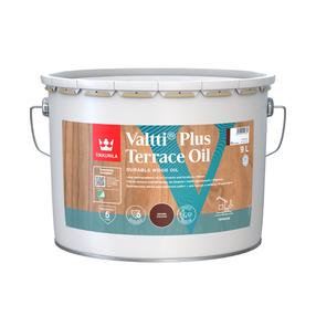 Puiduõli Tikkurila Valtti Terrace Oil Plus, viimistlustöödeks, pruun v., 9 l