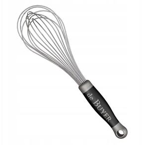 Plakimo šluotelė De Buyer 2610-20, 22 cm, sidabro sp./juoda sp.