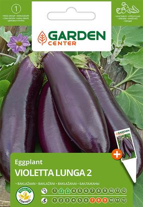 Sēklas Garden Center, baklažāns VIOLETTA LUNGA 2, 0.2 g
