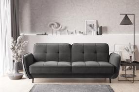 Sofa Bellis Loco 06, tamsiai pilka sp., 90 x 220 cm x 83 cm