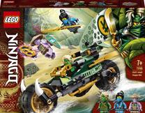 Konstruktorius LEGO NINJAGO® Lloyd džiunglių motociklas 71745, 183 vnt.