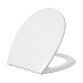 WC-poti prill-laud kaanega Domoletti N-0009, valge v., 42.6 cm x 35.4 cm