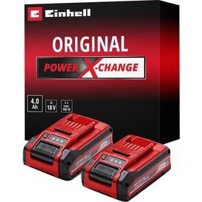 Rinkinys Einhell X-Change, 18 V, li-ion, 4000 mAh
