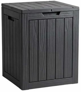 Sodo daiktadėžė Akord Furniture Factory, 43 cm x 46 cm x 58.5 cm, 113 l, juoda sp.