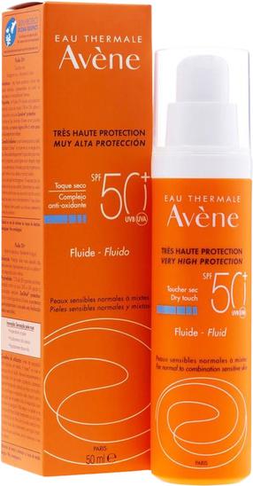 Средство для ухода за загаром Avene SPF50, 50 мл