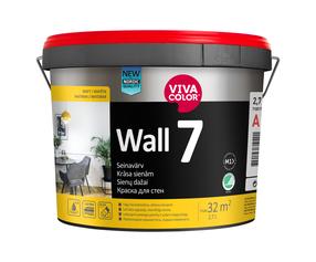 Emulsijas krāsa Vivacolor Wall 7, emulsija, matēts, 2.7 l