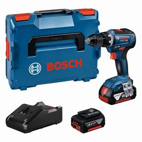 Akumuliatorinis suktuvas-gręžtuvas su akumuliatoriumi Bosch Professional GSR 18V-55 2x5Ah; GAL 18V-40, L, 18 V, 5 Ah