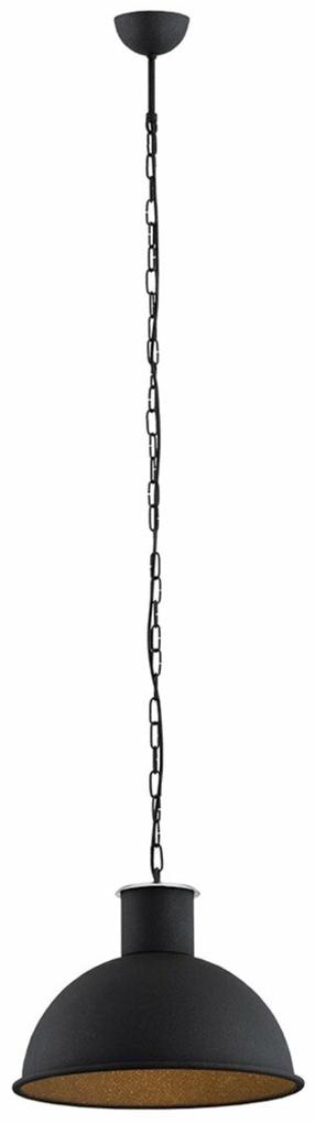 Lampa griesti Argon Eufrat 3191, E27, 1 x 15 W, melna krās. / melna krās., 38 x 38 cm
