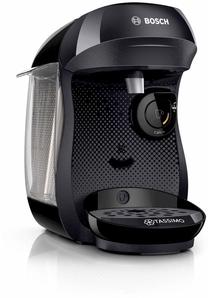 Kapsulinis kavos aparatas Bosch TAS1002 Tassimo Happy, juoda sp., 1400 W Prekė su pažeista pakuote.