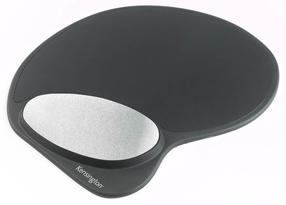 Коврик для мыши Kensington, 23.5 см x 35 см x 3 см, серебристый цв./черный цв.