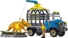Komplekt Schleich Dinosaur Truck Mission 42565, mitmevärviline