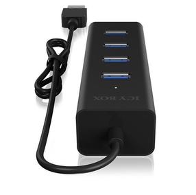 USB jaotur ICY Box IB-HUB1409-U3, 40 cm