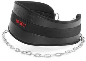 Raskejõustikurihm Gymstick Dip Belt 61015, must v.