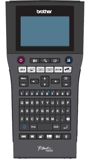 Etiketiprinter Brother PT-H500, 830 g, must v.