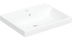 Vonios praustuvas Geberit Aniara, keramika, 60.5 cm x 48.5 cm x 15.5 cm, balta sp.