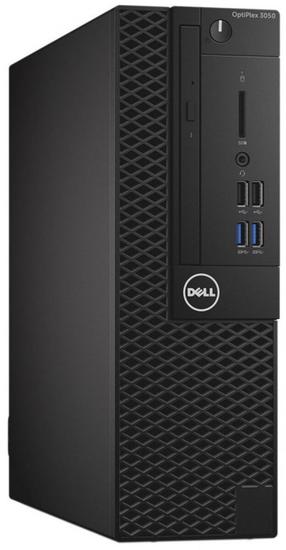 Statsionaarne arvuti Dell OptiPlex 3050 SFF, taastatud Intel® Core™ i3-7100, 256 GB, DDR4 16 GB, SSD 256 GB, Nvidia GeForce GT 1030 2 GB GDDR5, Windows 10 Pro RM32861