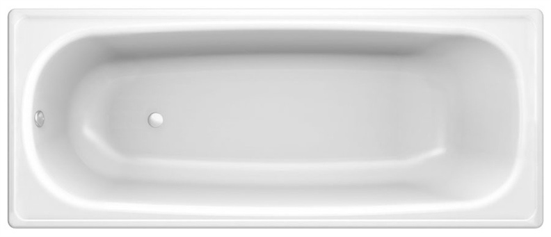 Vann, sisseehitatav BLB Europa B50E, 150 cm x 70 cm x 37.5 cm, ristkülik, valge v.
