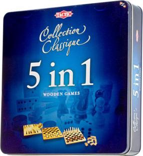 Набор настольных игр Tactic Collection Classique 5 In 14006