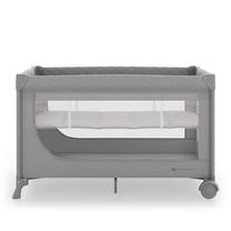 Kelioninė lovytė KinderKraft Leody Up 129.5 x 68.5 cm, pilka sp.