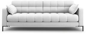 Sofa Micadoni Home Mamaia 4 Seats, šviesiai pilka sp., 217 x 92 cm x 75 cm