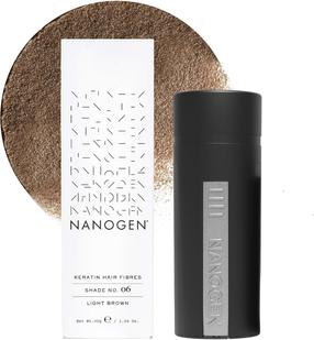Juuksepuuder Nanogen Keratin Hair Fibres 06 Light Brown, 30 g