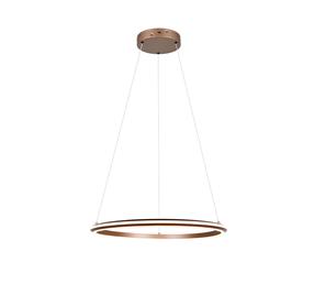 Lampa karināms Trio 331019165, LED, 1 x 48 W, zelta krās./bordo krās. / zelta krās.