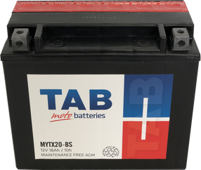 Motocikla akumulators TAB Moto MYTX20BS, 12 V, 18 Ah, 270 A
