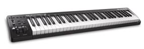 Синтезатор M-Audio 61 MK3 MIDI, белый цв./черный цв.