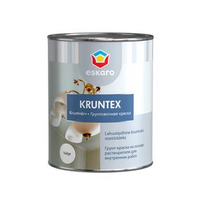 Грунтовые краски Eskaro Kruntex, белый цв., 0.9 л