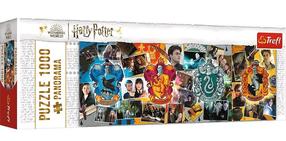 Dėlionė Trefl The Four Houses of Hogwarts Harry Potter 29051, 34 cm x 97 cm, 1000 vnt., įvairių spalvų