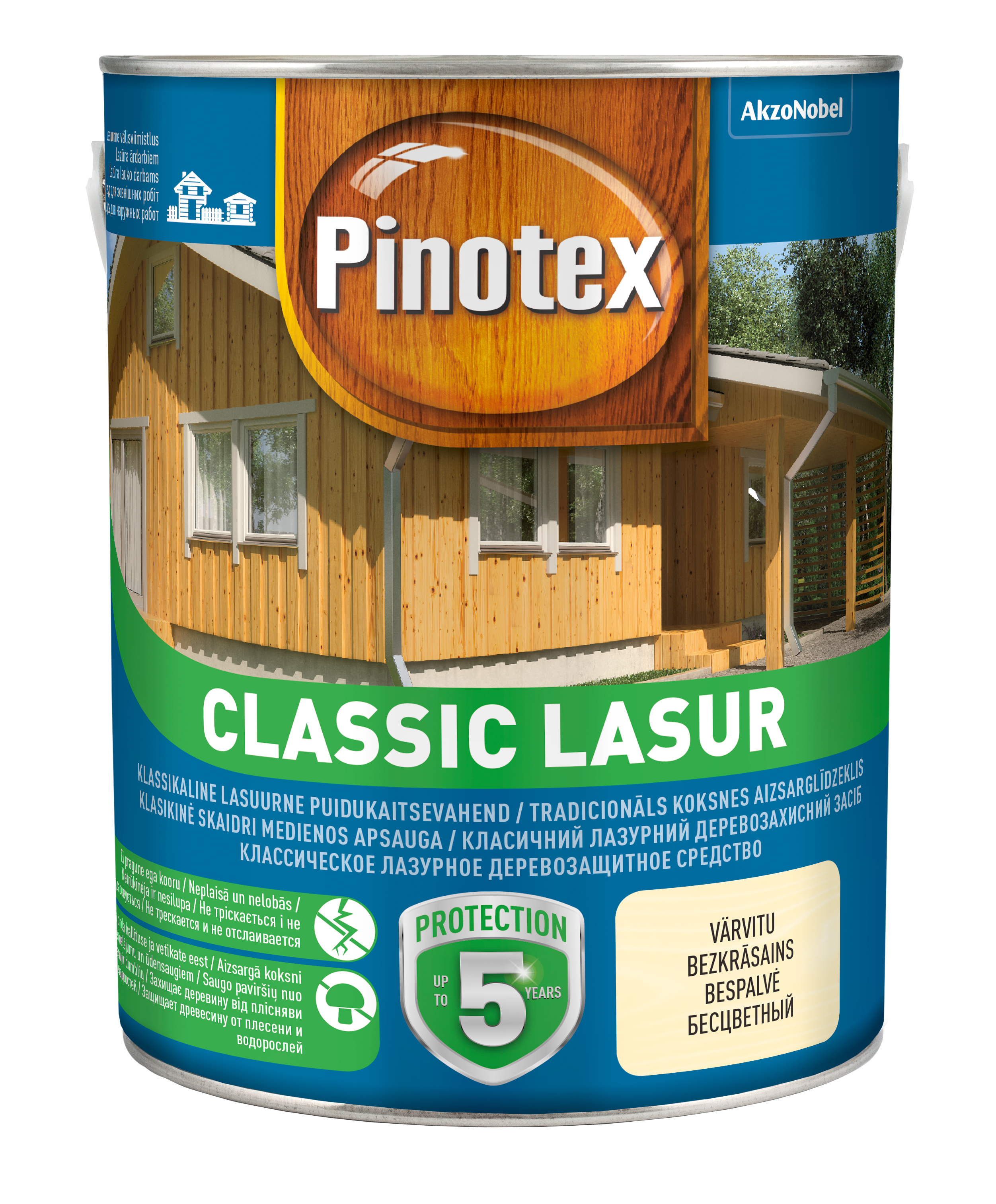 Puidu immutusvahend Pinotex Classic Lasur, oregon v., 3 l