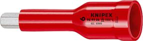 Žvaigždinė varžtų veržlių galvutė Knipex 98 49 06, 75 mm, 6 mm, 1/2", Ø25 mm
