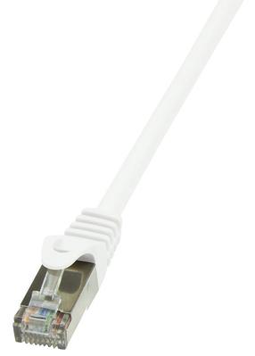 Laidas Logilink Patch Cable Cat.6 F/UTP EconLine RJ-45 8P8C, RJ-45 8P8C, 10 m, balta sp.