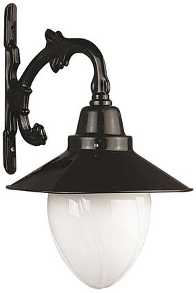 Sieninis lauko šviestuvas Opviq BAP-68204-BSY-M2, 60W, E27, IP65, juoda sp., 40 cm x 45 cm