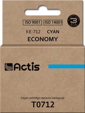Rašalinio spausdintuvo kasetė Actis Standard KE-712, mėlyna sp., 13.5 ml