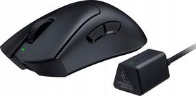 Bezvadu spēļu pele Razer DeathAdder V3 Pro + HyperPolling Dongle, melna krās.
