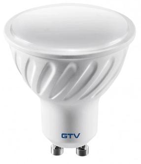 Лампочка GTV LED, 3000 °К, GU10, 5.6 Вт, 410 лм