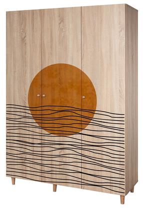 Spinta Kalune Design Lena 974, ruda sp., 52 cm x 135 cm x 192 cm