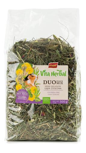 Еда для грызунов Vitapol Vita Herbal Duo Snack, для морских свинок/для грызунов, 0.5 кг